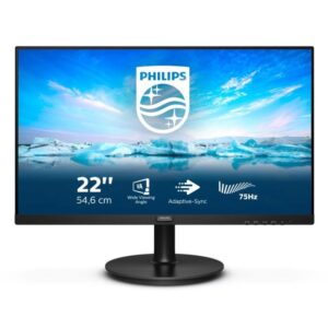Philips V Line 222V8LA VA Monitor 21.5" FHD 1920x1080- έως 60 δόσεις