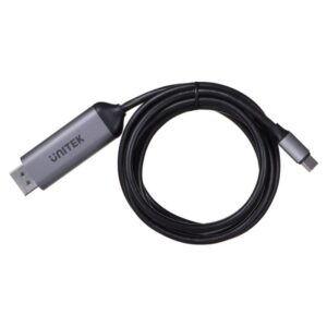 Unitek USB 2.0 Cable USB-C male - DisplayPort male Μαύρο 1.8m (V1423C)