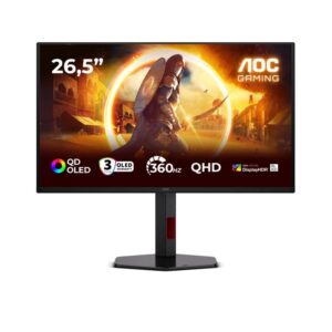AOC Q27G4SDR OLED HDR Gaming Monitor 26.5" QHD 2560x1440 360Hz με Χρόνο Απόκρισης 0.03ms GTG