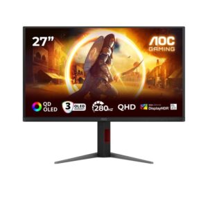 AOC Q27G4ZDR QD-OLED HDR Gaming Monitor 25.6" QHD 2560x1440 240Hz με Χρόνο Απόκρισης 0.3ms GTG