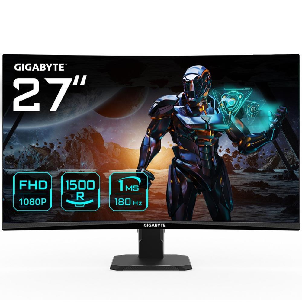 Gigabyte GS27FC VA Curved Gaming Monitor 27" FHD 1920x1080 180Hz – έως 60 δόσεις