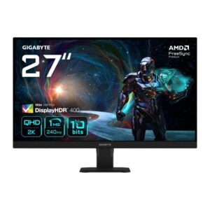 Gigabyte GS27QXA IPS HDR Monitor 27" QHD 2560x1440 240Hz