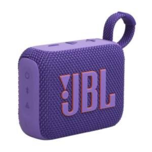 JBL Go 4 Αδιάβροχο Ηχείο Bluetooth 4.2W με Διάρκεια Μπαταρίας έως 7 ώρες Μωβ