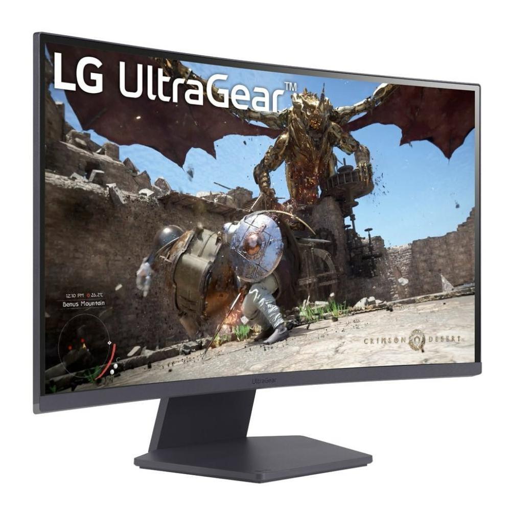 LG UltraGear 27GS60QC-B VA HDR Curved Gaming Monitor 27" QHD 2560x1440 180Hz με Χρόνο Απόκρισης 1ms GTG – έως 60 δόσεις - Image 4