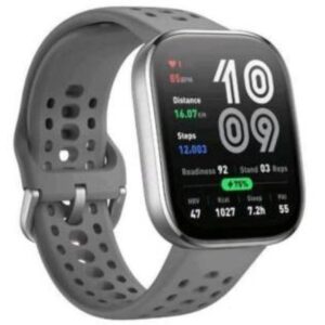 Amazfit Bip 6 Xiaomi 46mm Αδιάβροχο Smartwatch με Παλμογράφο (Charcoal)