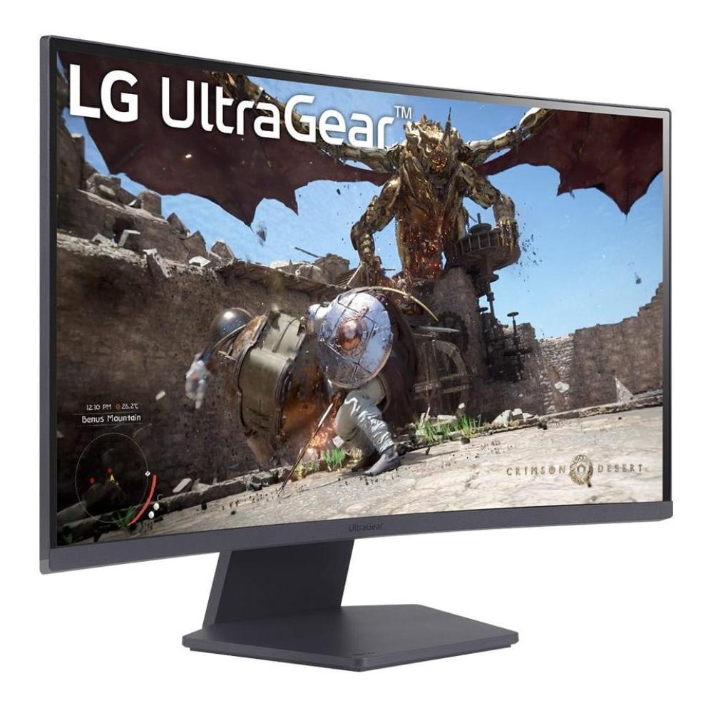 LG UltraGear 32GS60QC-B VA HDR Curved Monitor 31.5" QHD 2560x1440 180Hz με Χρόνο Απόκρισης 1ms GTG – έως 60 δόσεις - Image 4