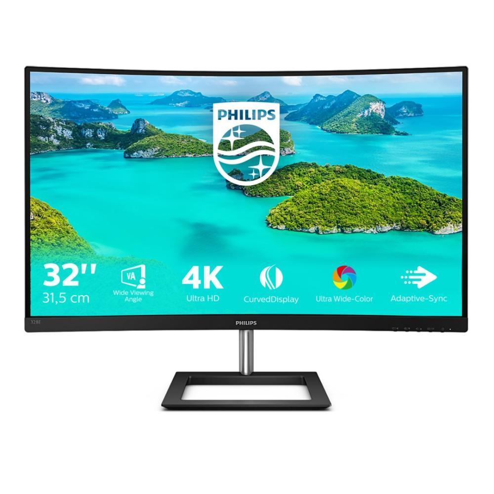 Philips 328E1CA VA Curved Monitor 31.5" 4K 3840x2160 με Χρόνο Απόκρισης 4ms GTG – έως 60 δόσεις