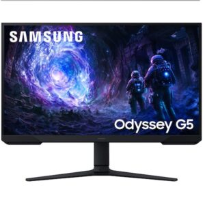Samsung Odyssey G5 LS27FG510EUXEN VA HDR Gaming Monitor 27" QHD 2560x1440 180Hz με Χρόνο Απόκρισης 1ms GTG – έως 60 δόσεις