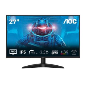 AOC 27B36X IPS HDR Monitor 27" FHD 1920x1080 144Hz με Χρόνο Απόκρισης 4ms GTG – έως 60 δόσεις