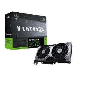 MSI GeForce RTX 5070 12G VENTUS 2X OC NVIDIA 12 GB GDDR7