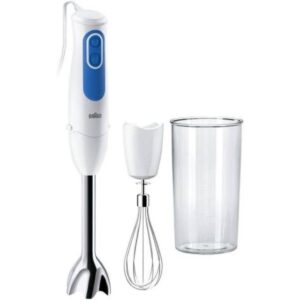 Braun Frullatore ad Immersione MQ3005WH 2 Velocit 700W Bianco/Blu