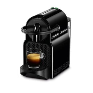 De'Longhi Inissia Καφετιέρα για Κάψουλες Nespresso Πίεσης 19bar με Αφρογαλιέρα Black