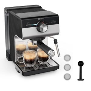 Krups Authentic+ XP384E10 coffee maker Semi-auto Espresso machine 2 L