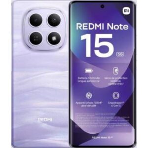 Xiaomi Redmi Note 15 8+256GB 6.77" 5G Mist Purple Wind3