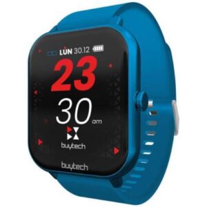 Techmade Smartwatch BuyTech Alfa Quadrato Allum. 1.83" Blu