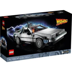 LEGO ICONS  TIME MACHINE FROM BACK TO THE FUTURE